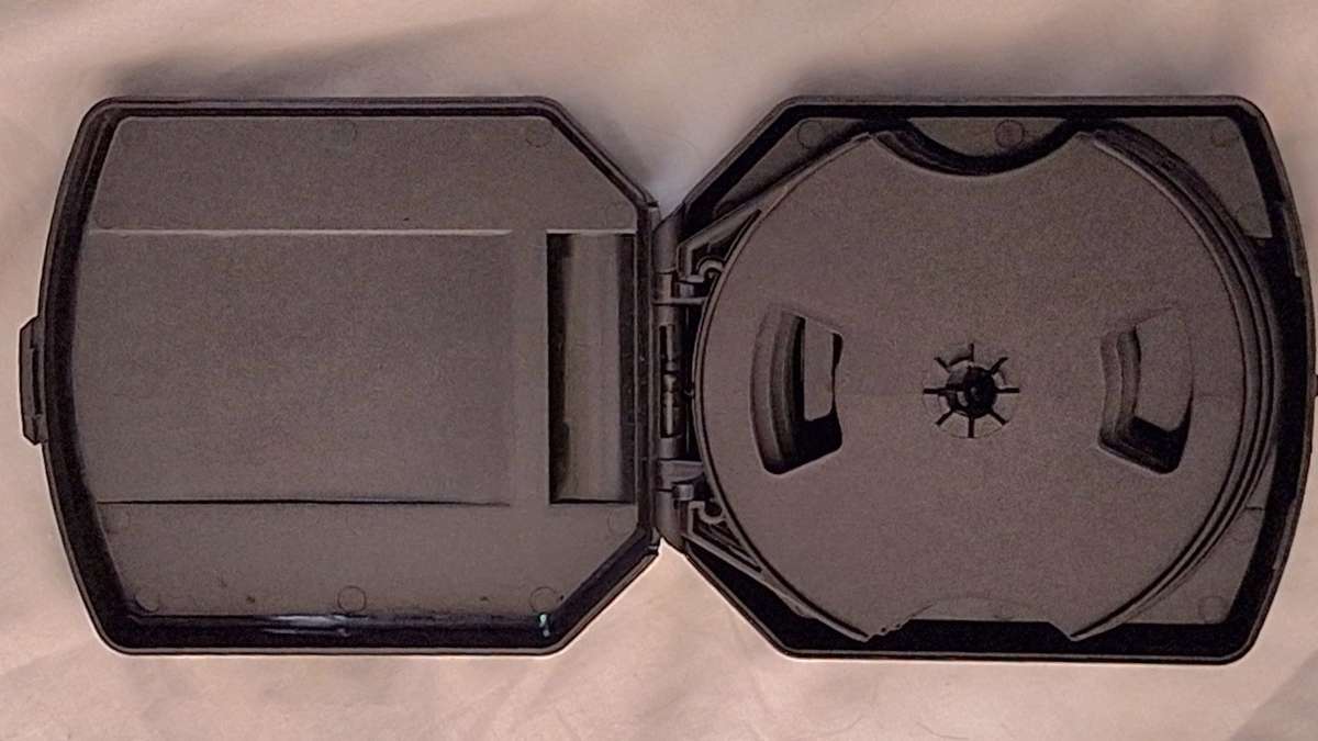 Hard Plastic 10 CD Storage Box