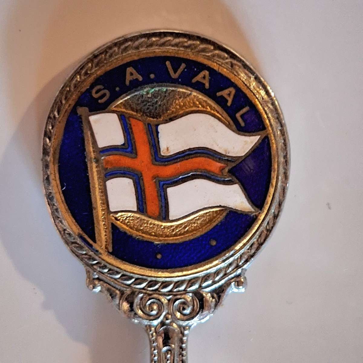 Vintage Union Castle Line S.A. Vaal Teaspoon