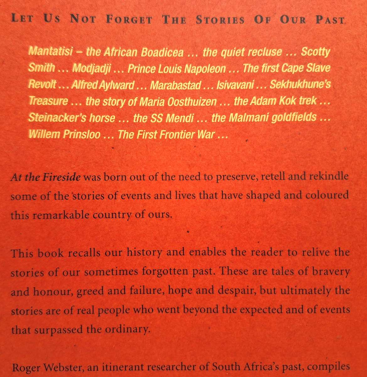 Black Mamba Under My Bed by Ruth Taylor Stott Paperback  Signed copy