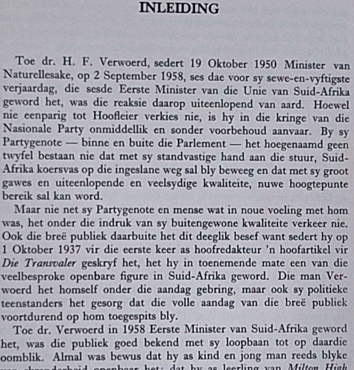 Stem Uit die Wilderness deur Dr Daan Prinsloo Sagteband 'n Biografie oor oud-pres. P W Botha