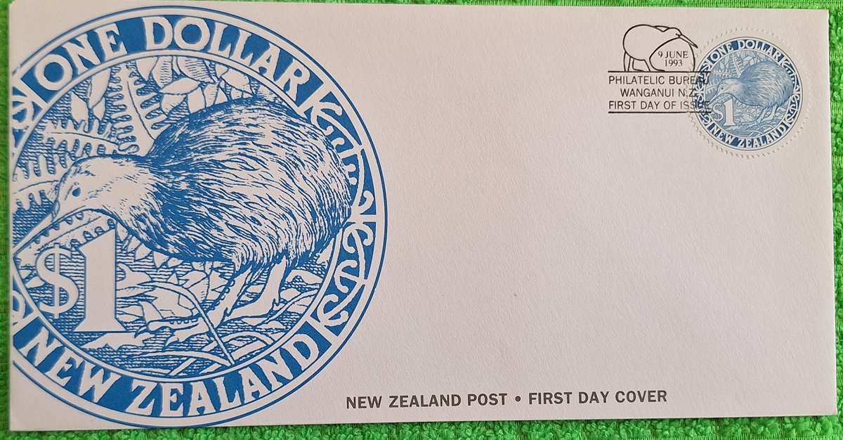 New Zealand 1993 Round Kiwi FDC