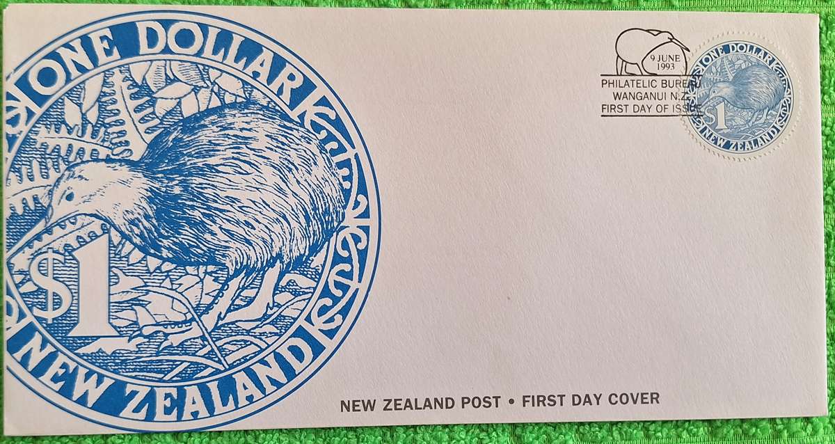 New Zealand 1993 Round Kiwi FDC