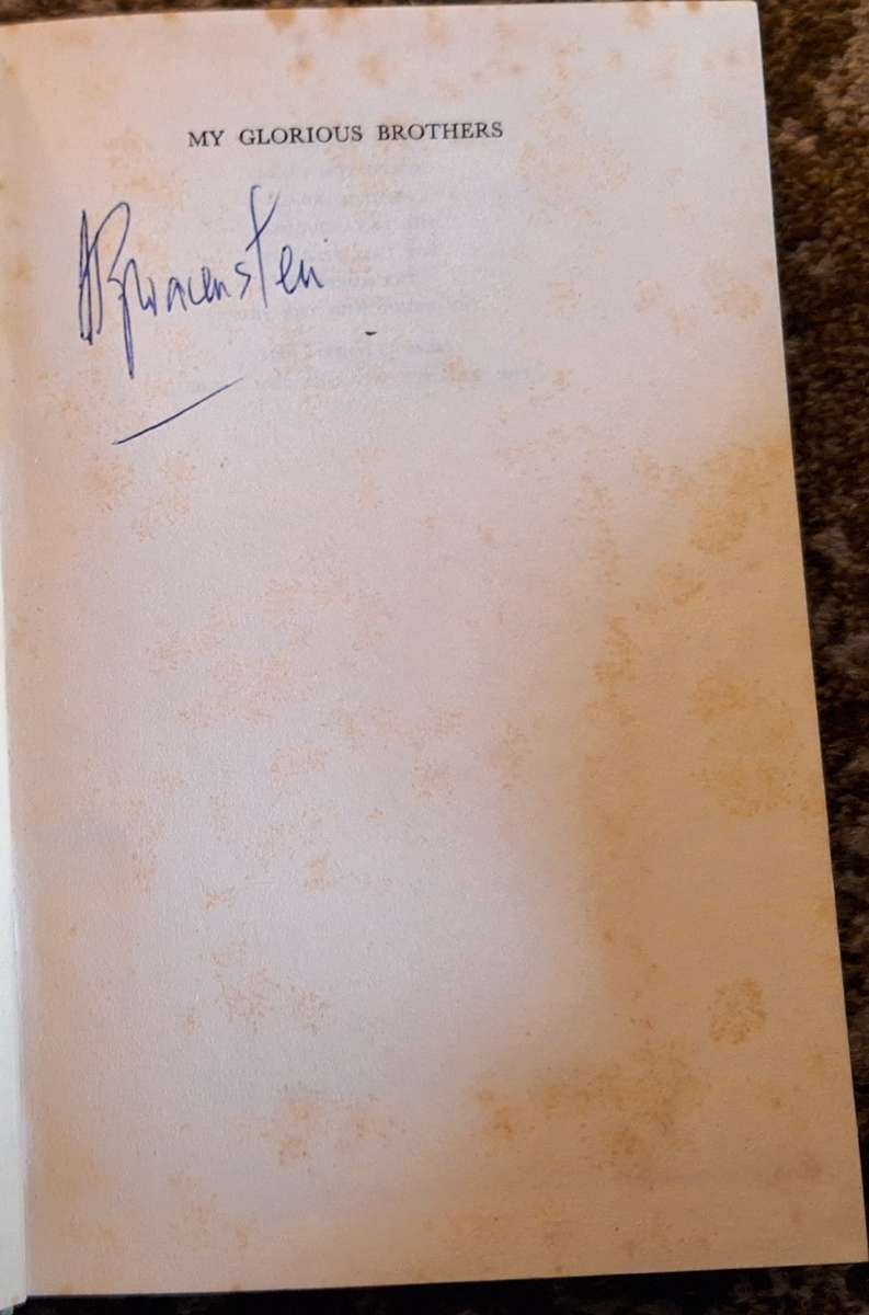 My Glorious Brothers by Howard Fast Hardcover 1952 Reprint