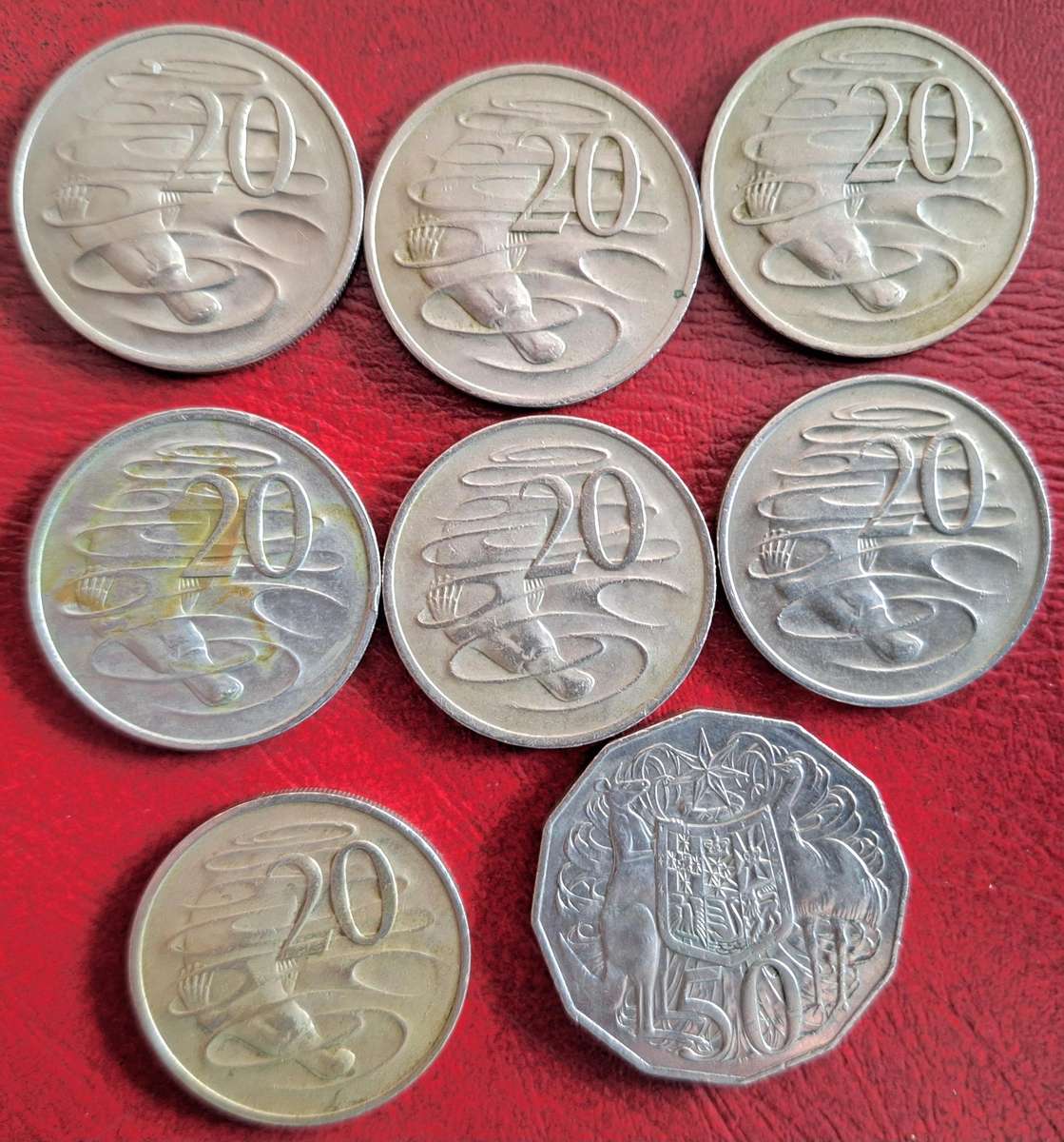 Australia Mixed Lot of 8 Coins