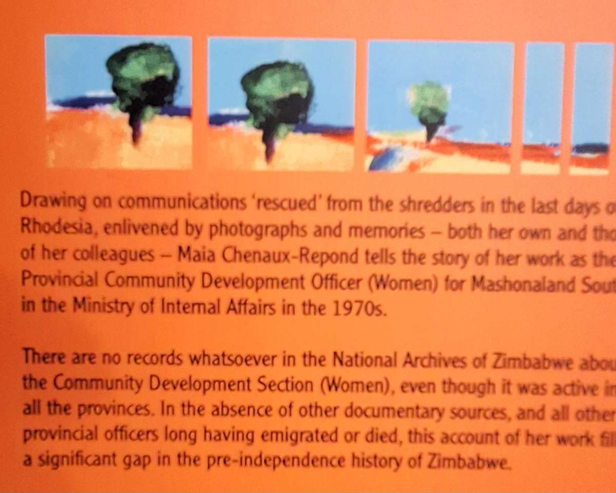 Leading from Behind by Maia Chenaux-Repond Paperback SIGNED