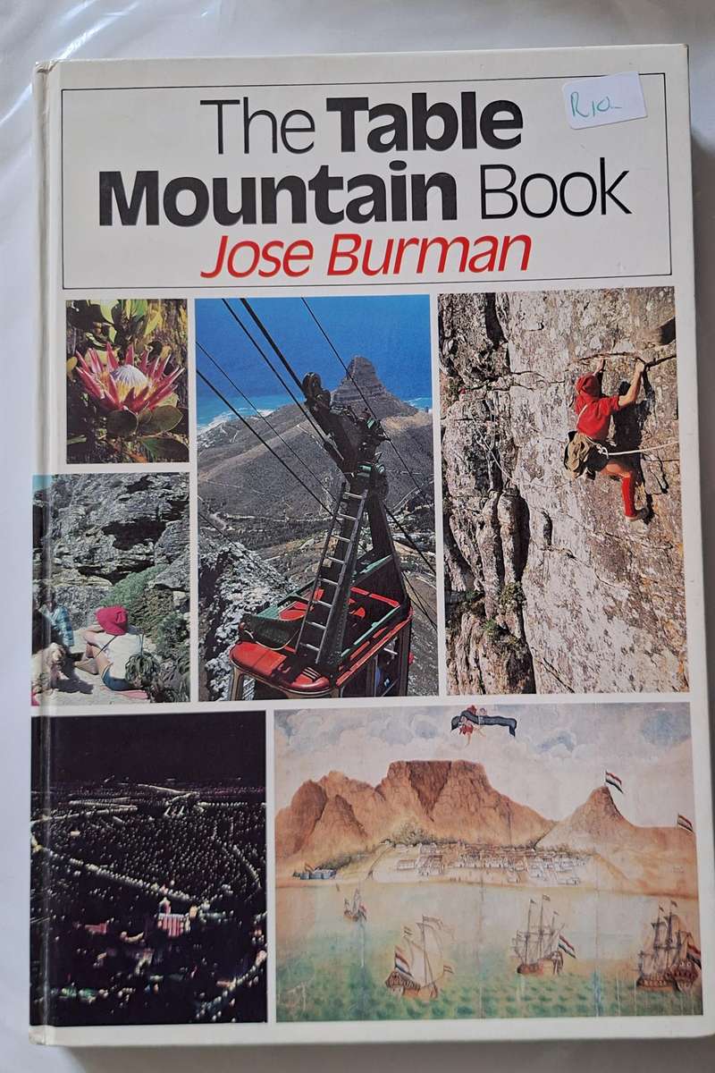 The Table Mountain Book by Jose Burman Hardcover 1991