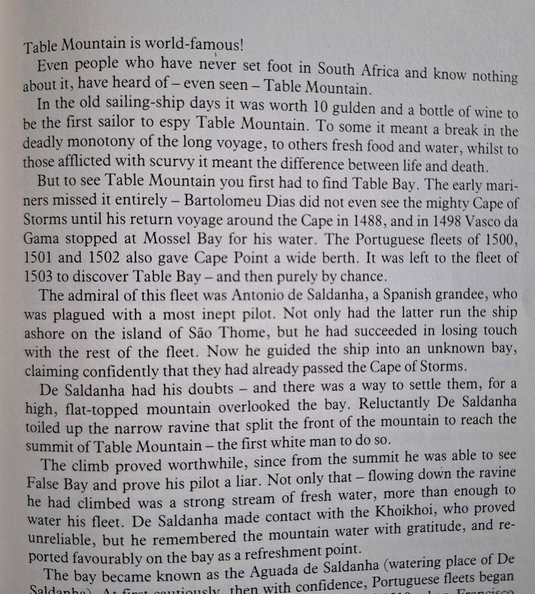 The Table Mountain Book by Jose Burman Hardcover 1991