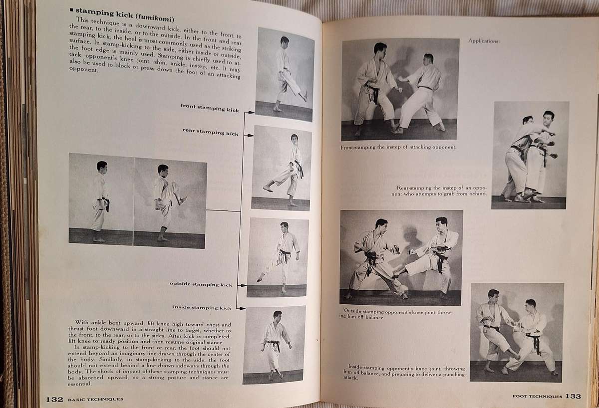 Karate: The Art of Empty Hand Fighting by Hidetaka Nishiyama, Richard C Brown Hardcover 1961 6th Pri