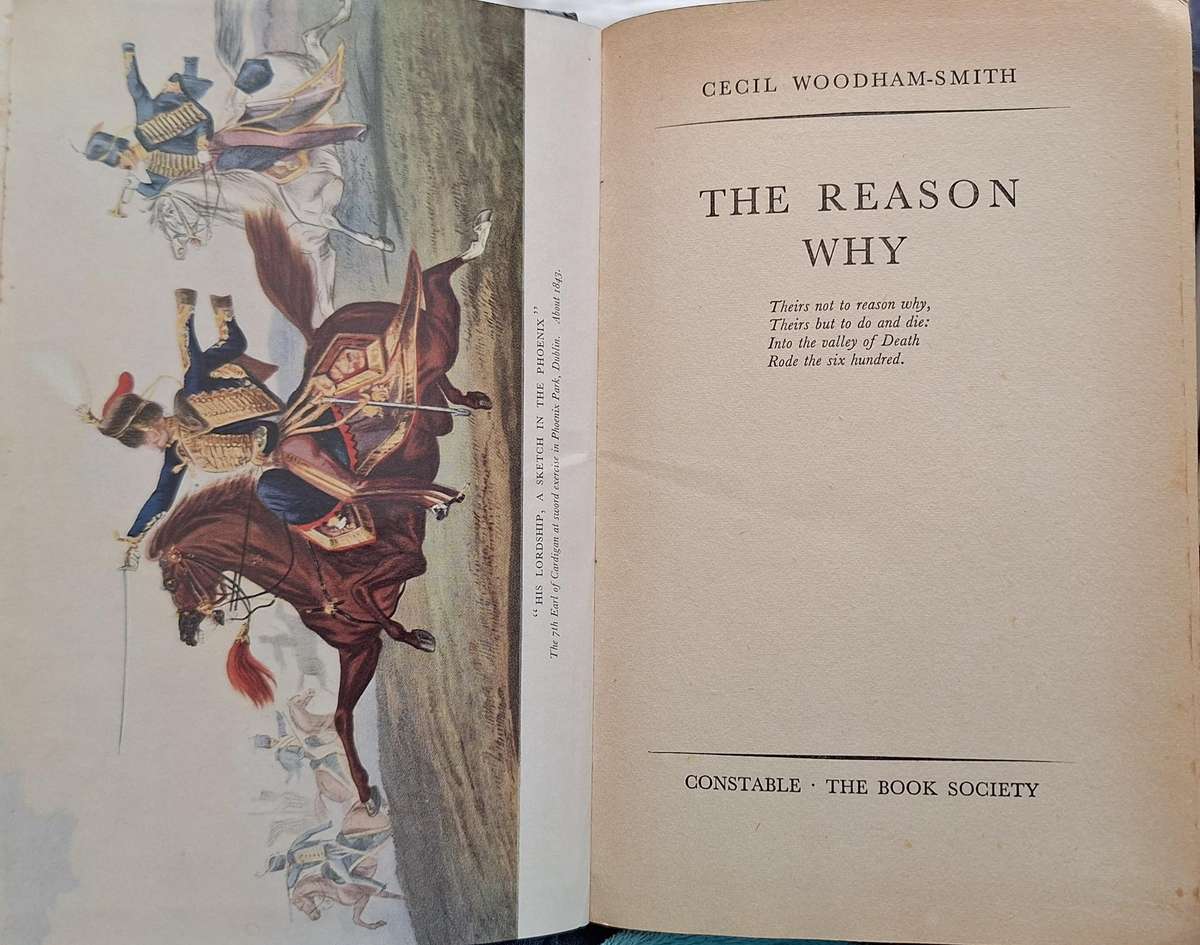 The Reason Why by Cecil Woodham-Smith Hardcover 1953