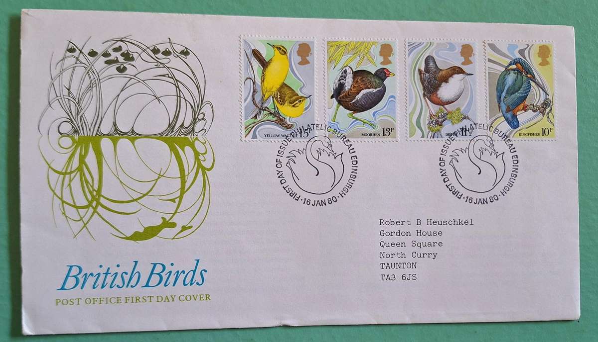 GB 1980 British Birds FDC