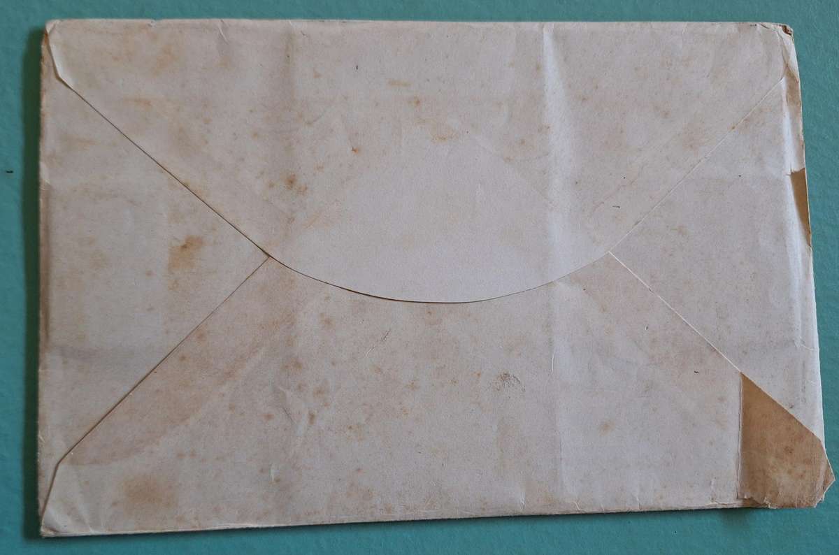 South Africa 1961 31 May 12 Stamps on Cover (badly marked) with Cape Town cancellation