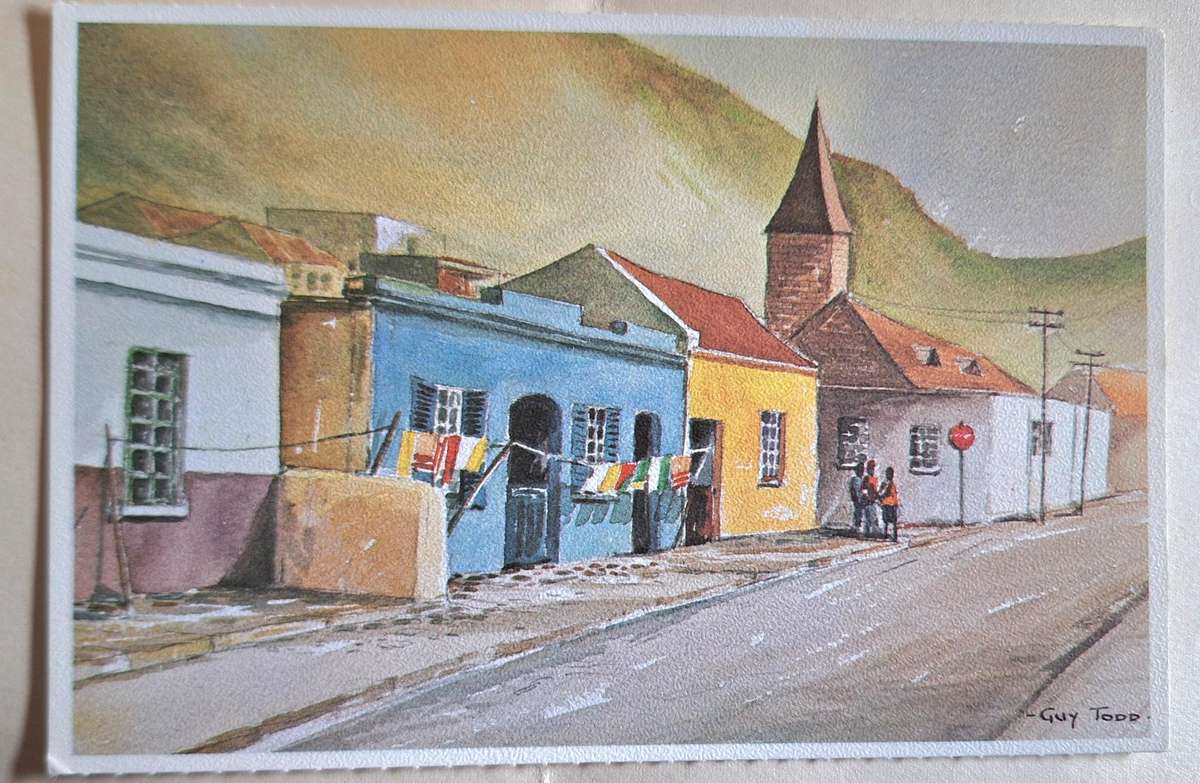 New Art Creations Post Card Malay Quarter, Cape Town
