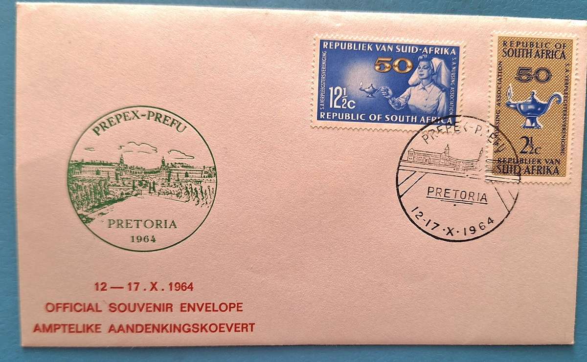 South Africa 1964 Prepex-Prefu Souvenir Envelope