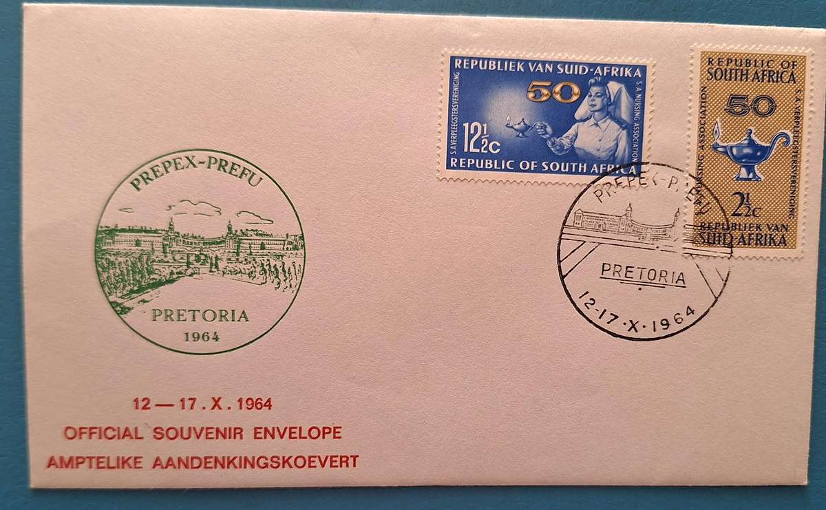 South Africa 1964 Prepex-Prefu Souvenir Envelope