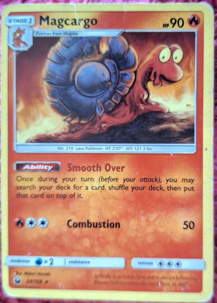 Pokemon 2018 SM Celestial Storm 24/168 Magcargo