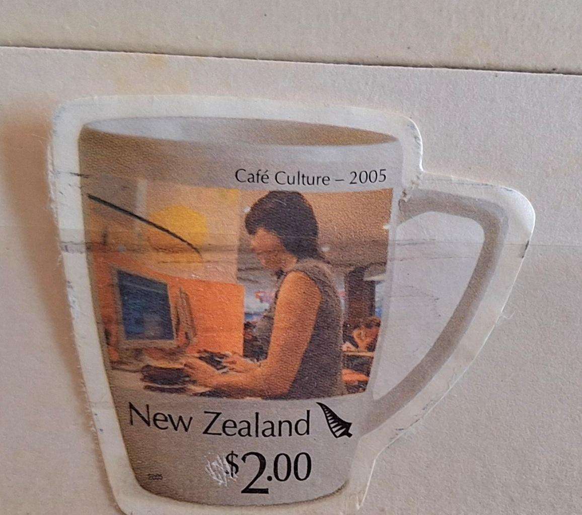New Zealand 2005 Cafe Culture 1 Used $2 Stamp