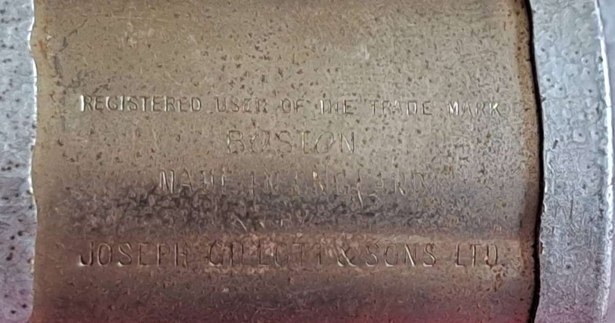 Boston Model L pencil sharpener Joseph Gillott & Sons England