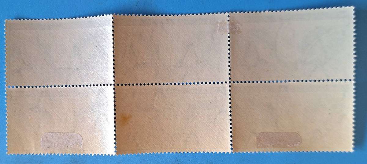 South Africa 1949 Inauguration of Voortrekker Monument  Unused Hinged Block of 6 1 1/2d Stamps