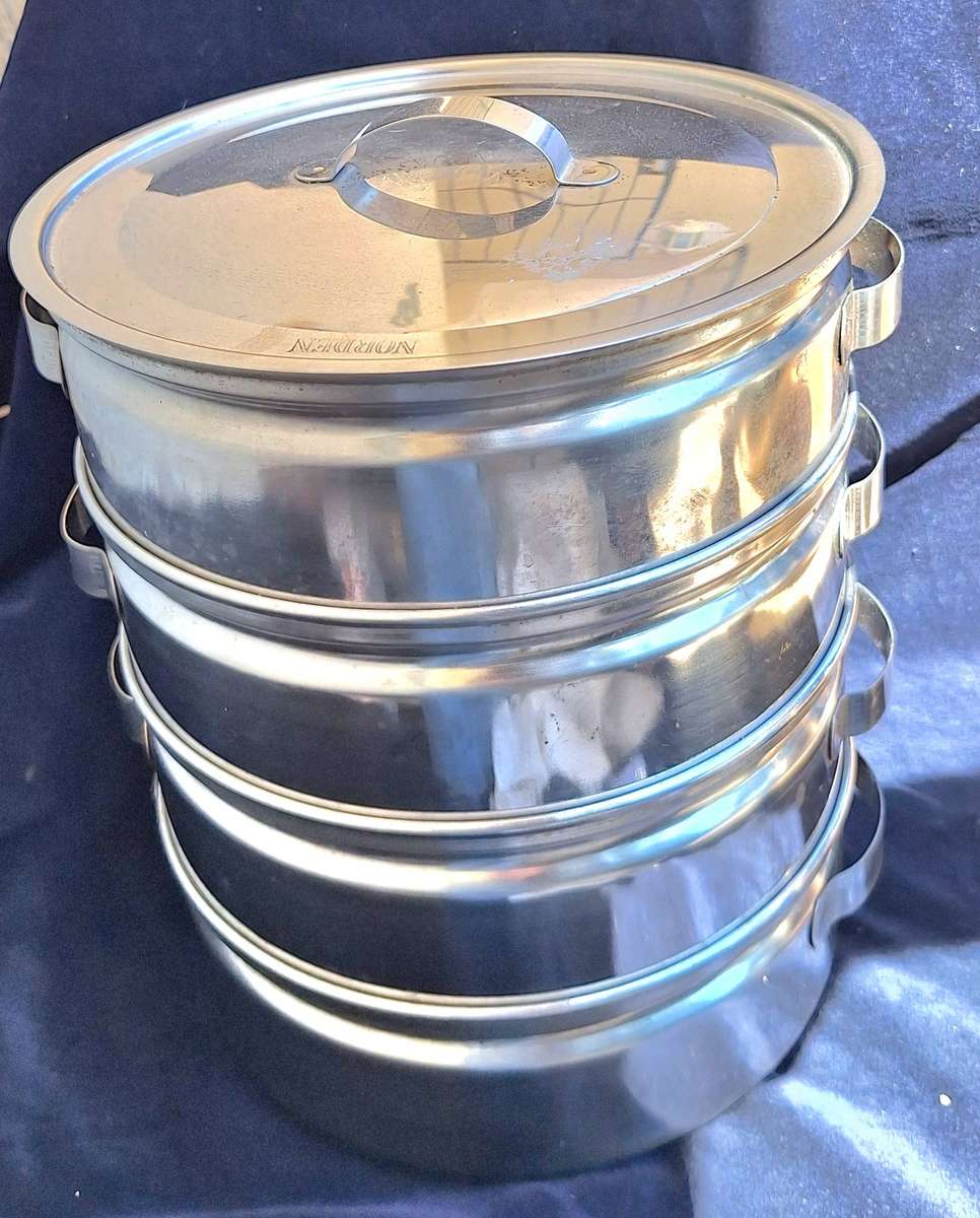 Norden 5 Piece Stainless Steel Steamer Pots
