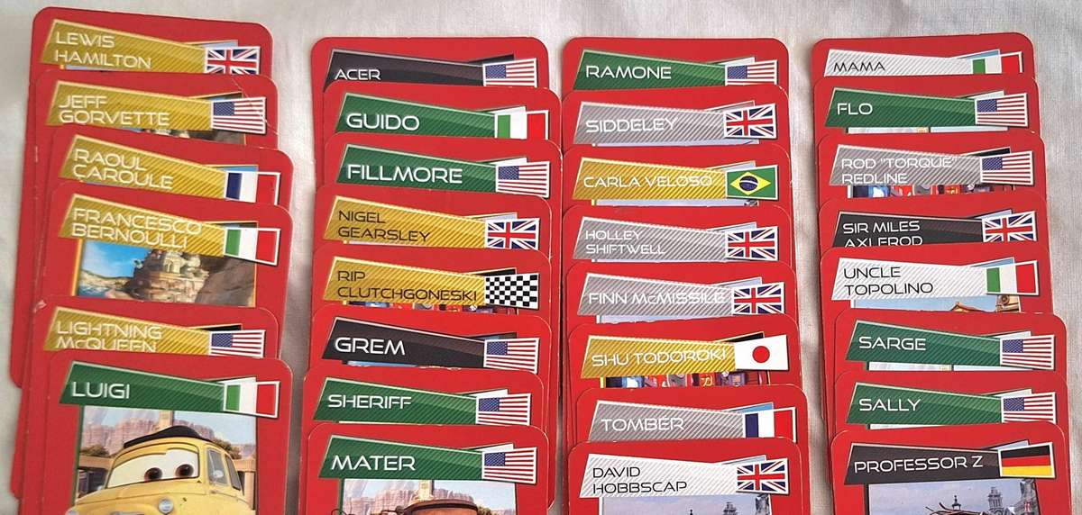 Top Trumps Disney Cars