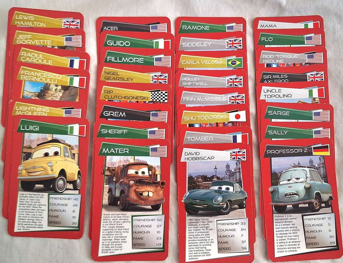 Top Trumps Disney Cars