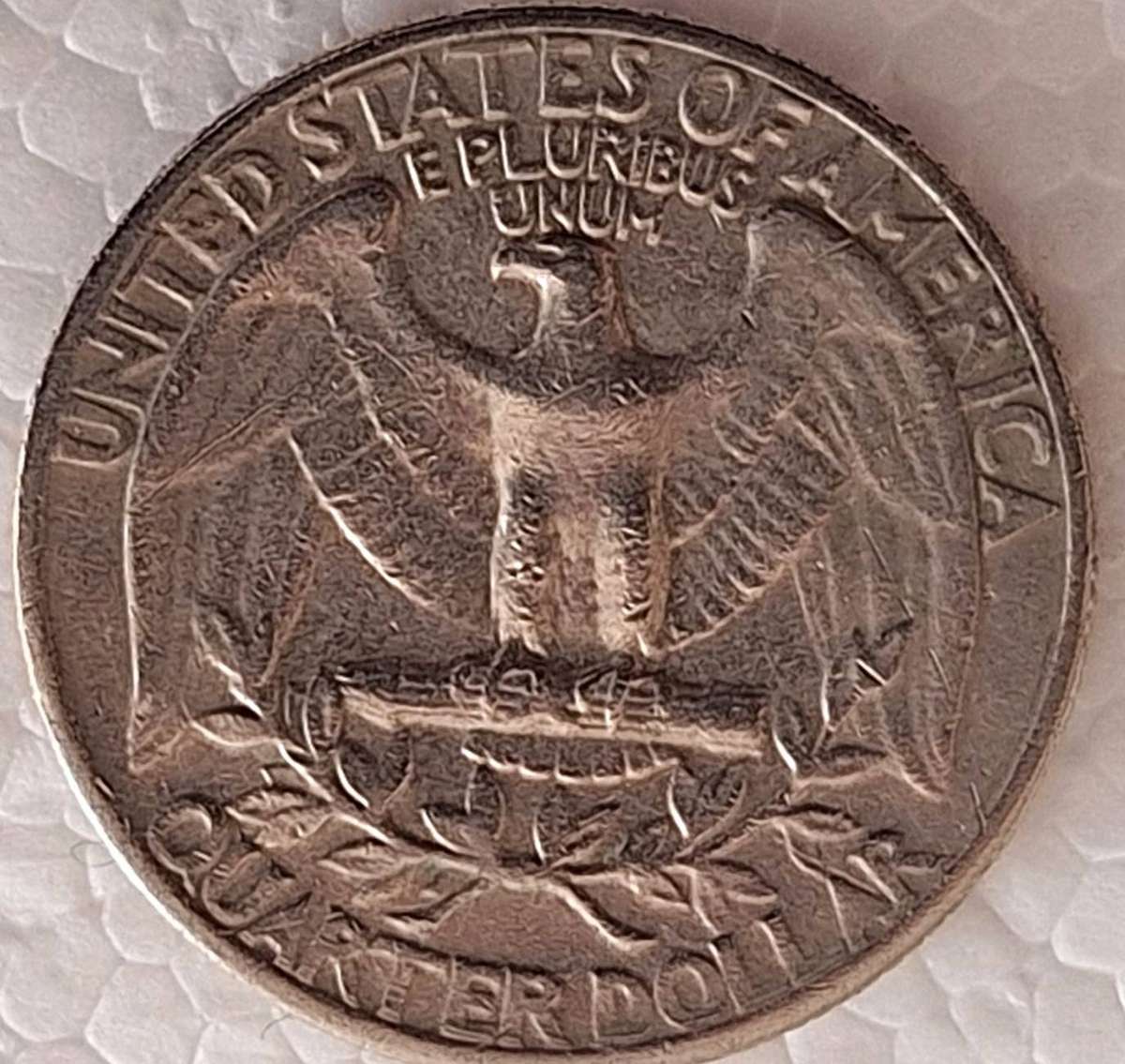United States 1967  ¼ Dollar "Washington Quarter" Copper-nickel clad copper