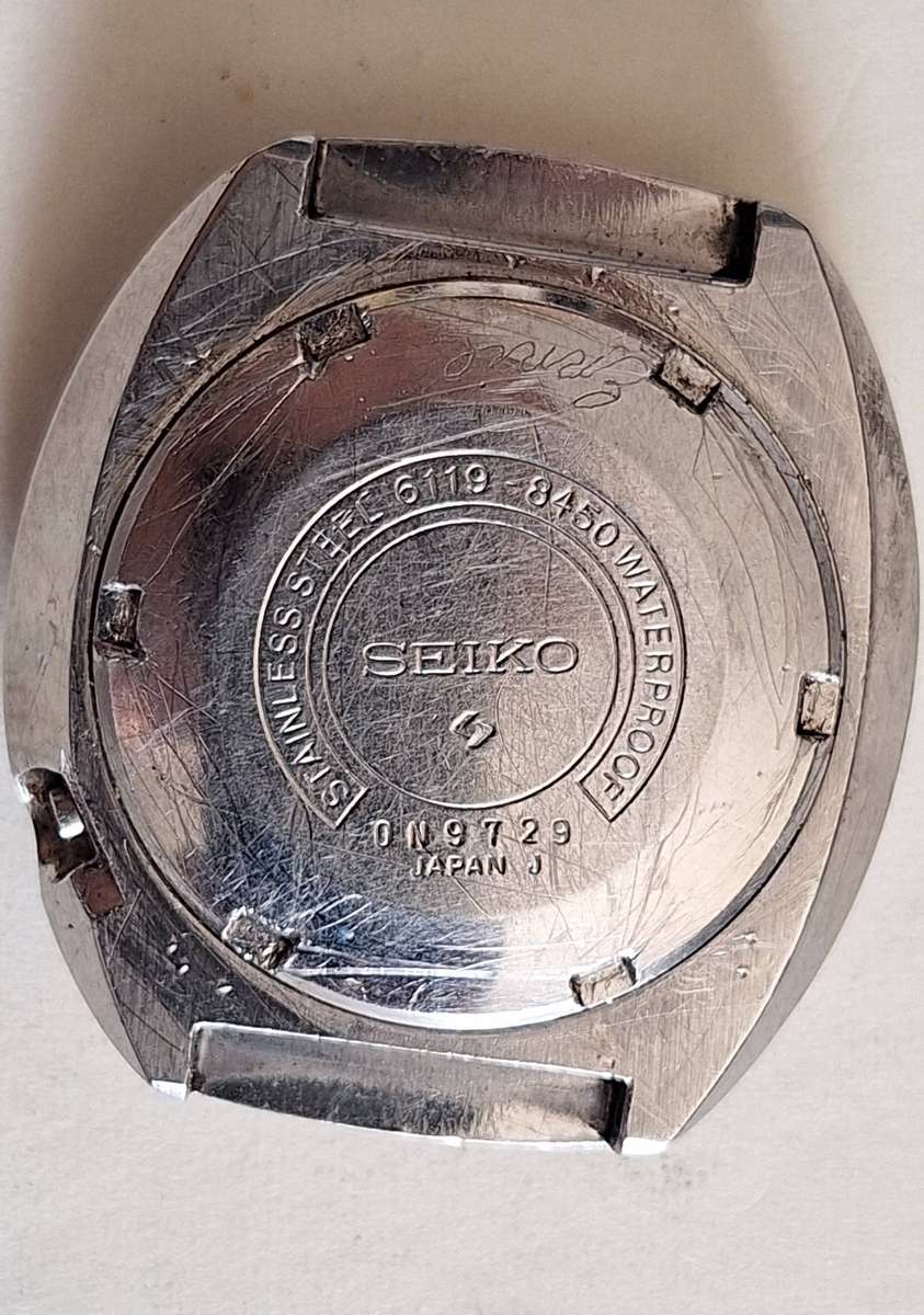 Vintage Mens Seiko Sports without strap for Spares