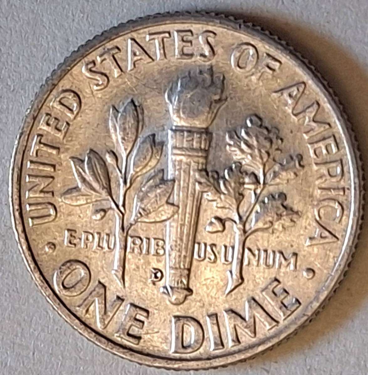 United States 1964 D Roosevelt Dime Silver