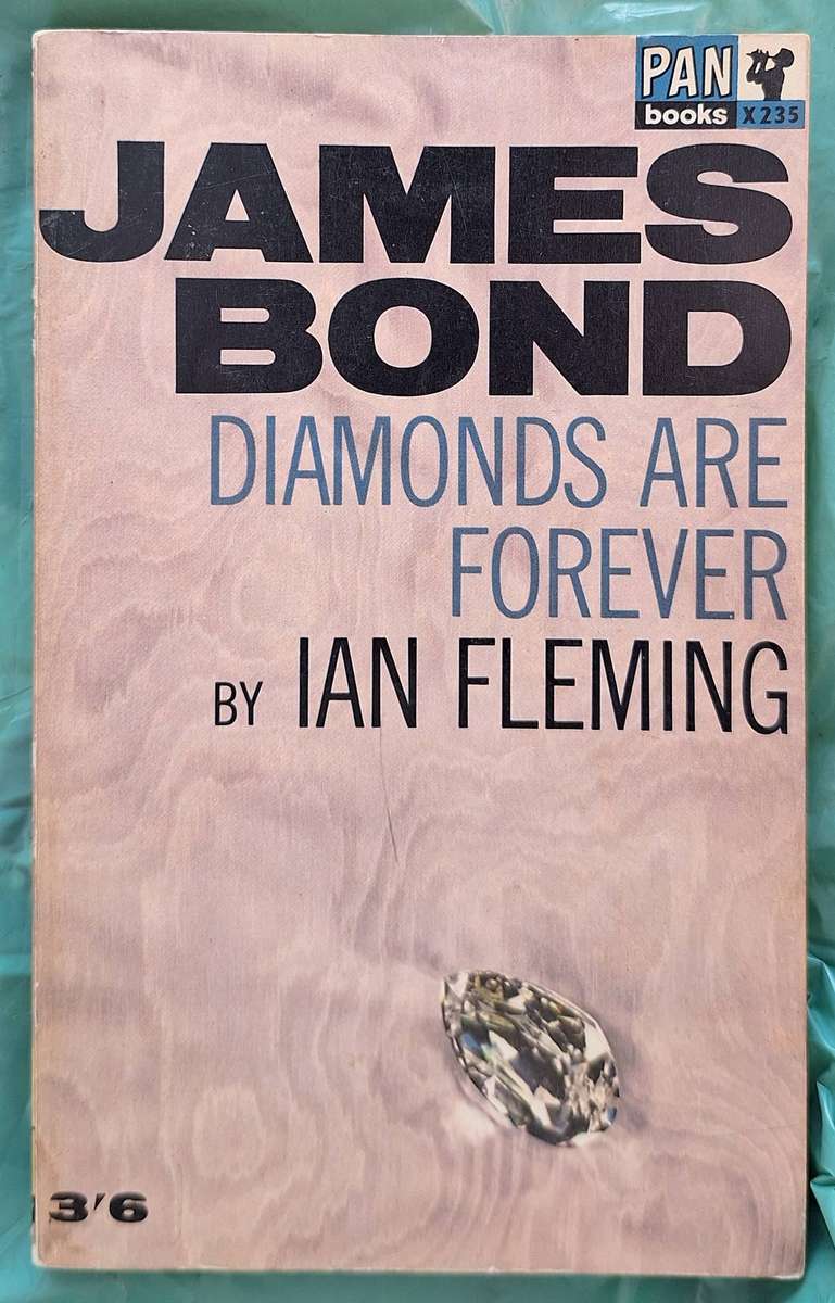 James Bond Diamonds are Forever by Ian Fleming PAN Paperback