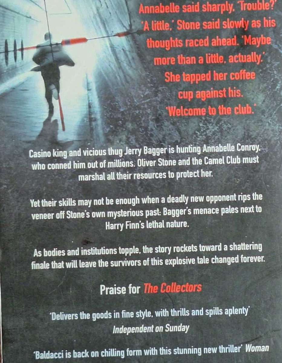 Stone Cold by David Baldacci Paperback