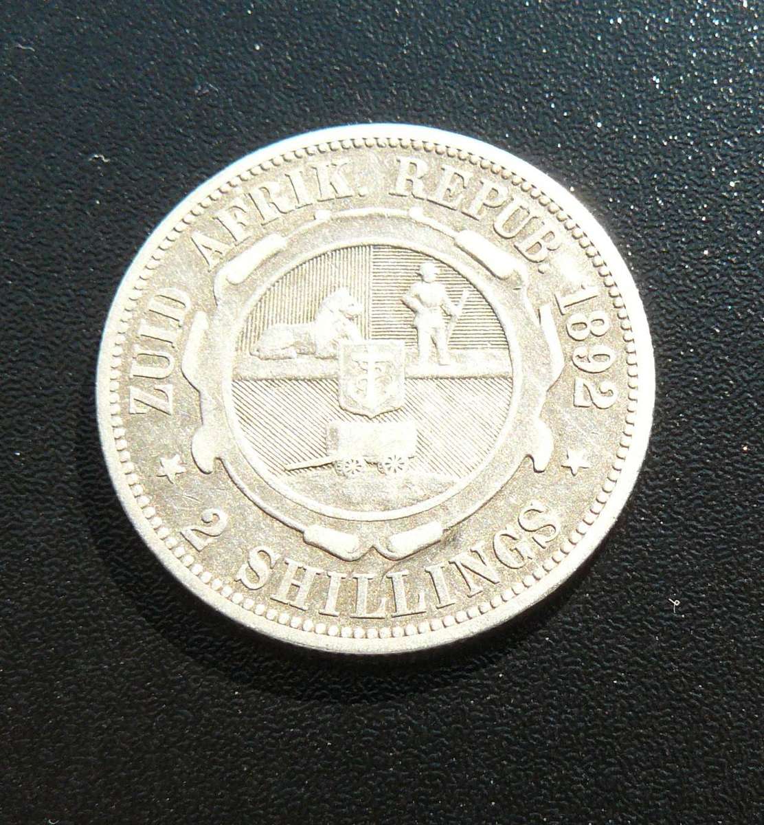 1892 2 SHILLING CONDITION AS PER PHOTO