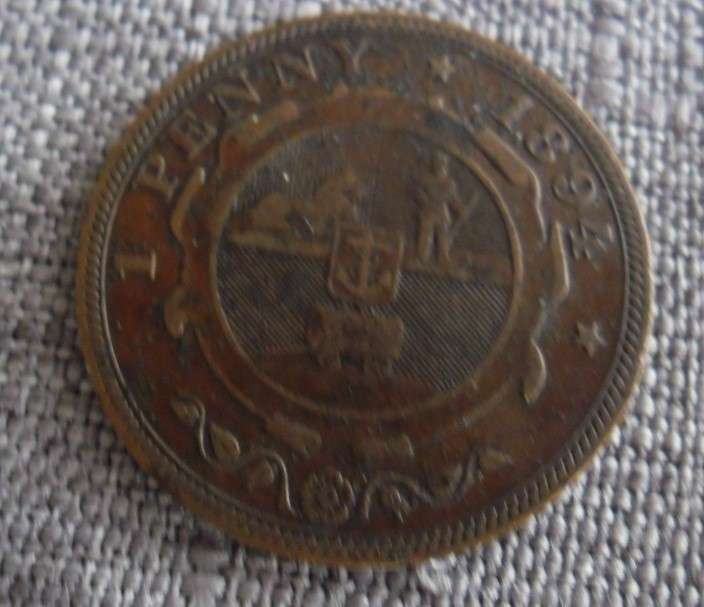 1894 CIRCULATED 1 PENNY MINTAGE 10769