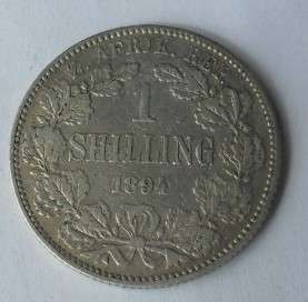 1894 1 SHILLING CONDITION AS PER PHOTO