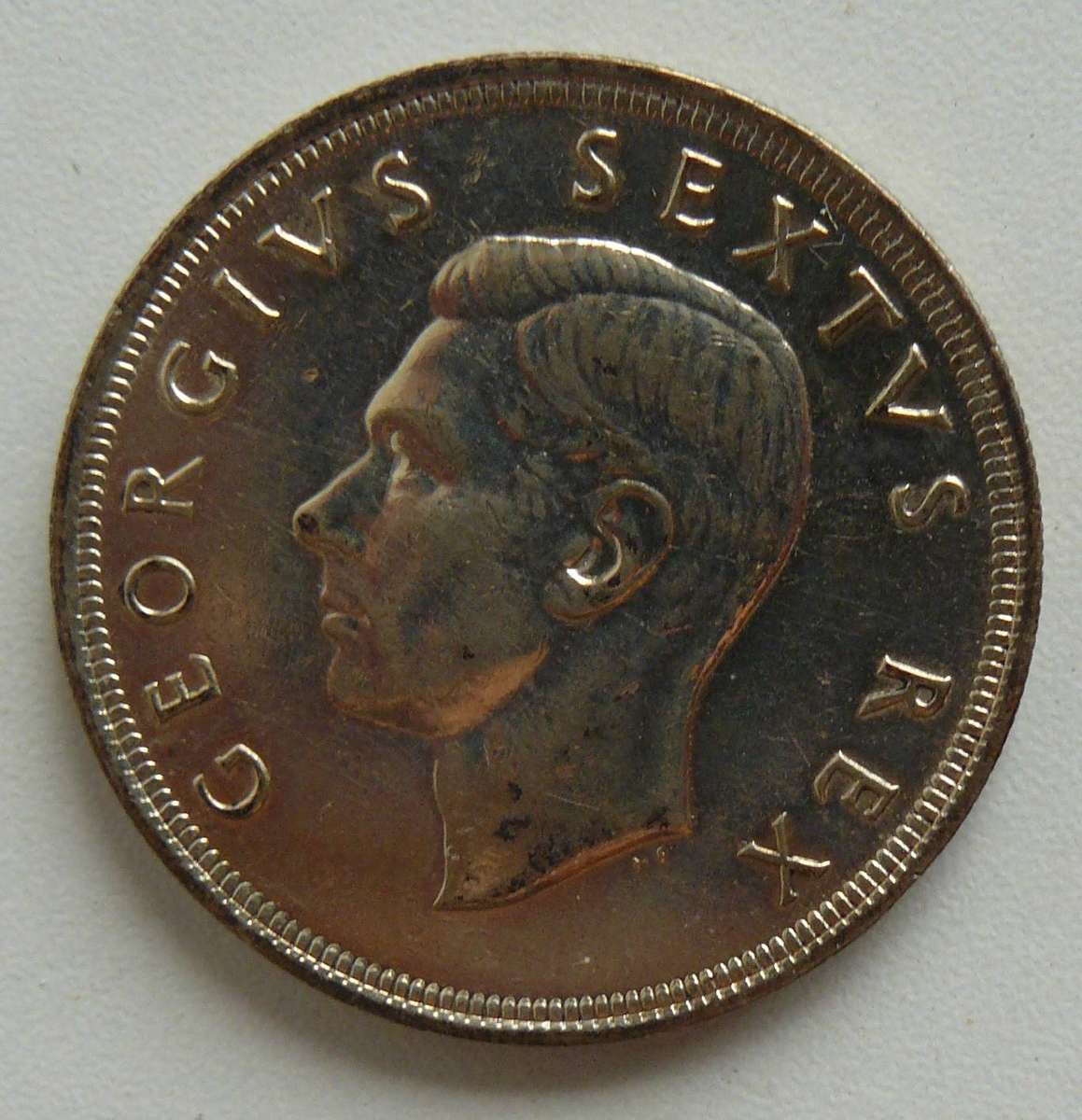 1951 5 SHILLING AS PER IMAGE .5 SILVER