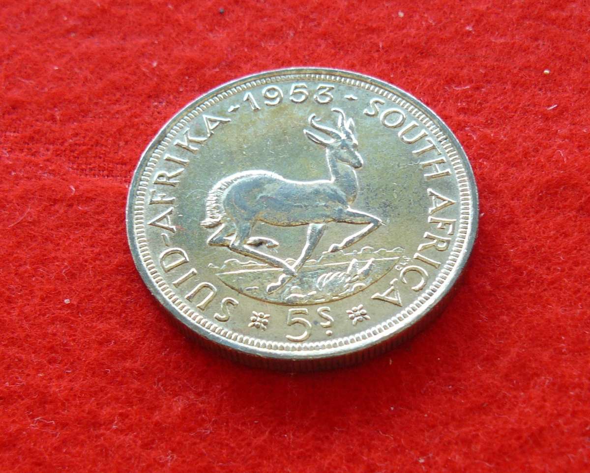 1953 5 SHILLING CONDITION AS PER PHOTO