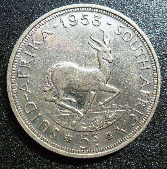 1953 5 SHILLING CONDITION AS PER PHOTO