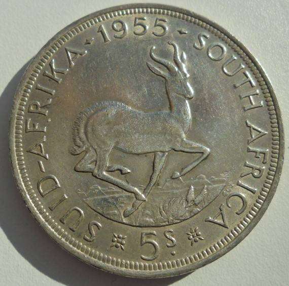1955 5 SHILLING CONDITION AS PER IMAGE