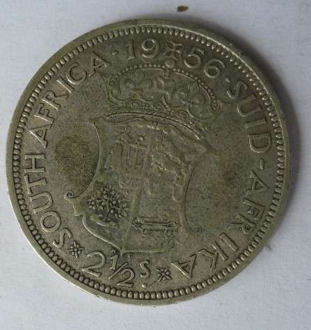 1956 2.5 SHILLING IN CIR. CONDITION
