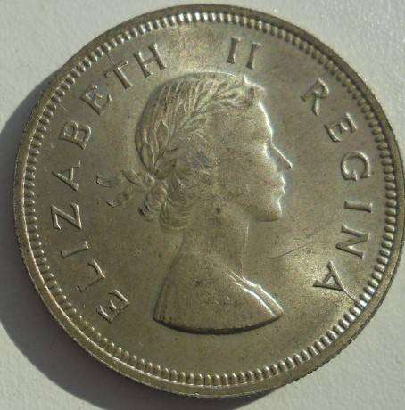 1960 2 SHILLING IN UNC CONDITION