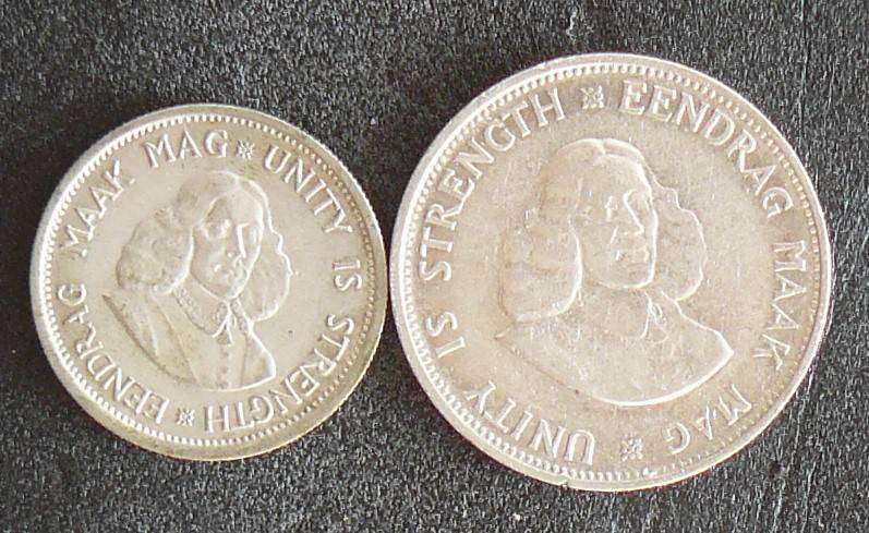 1962 20 & 10 CENT CONDITION AS PER POTO BOTH FOR ONE BID