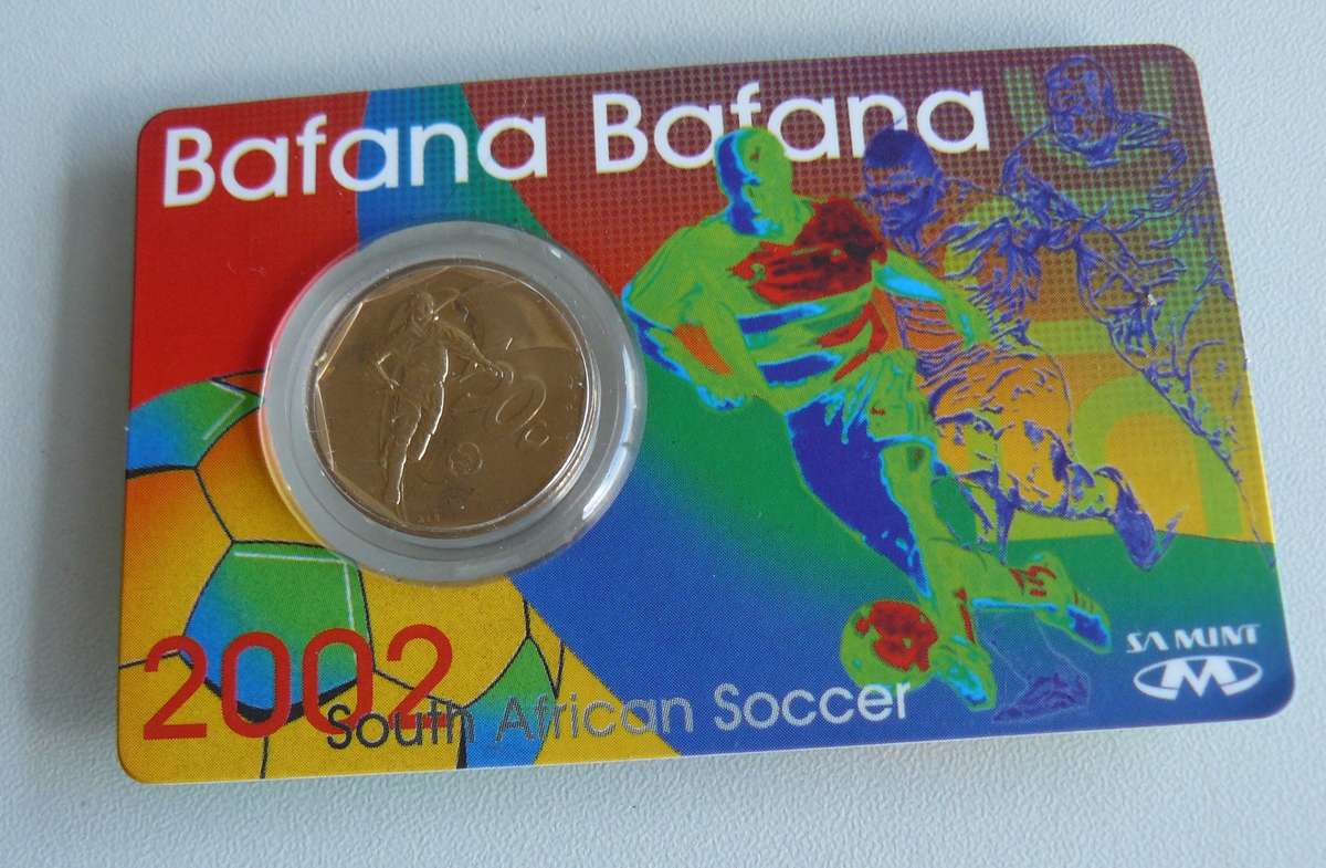 2002 BAFANA 50C IN CARD
