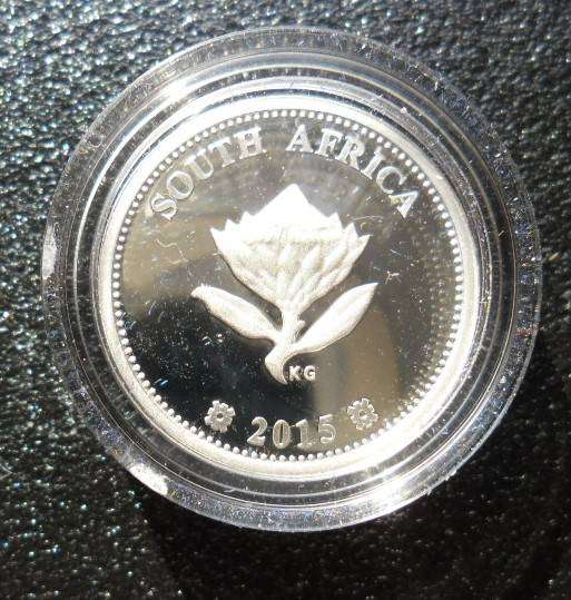 2015 PROOF 2.5 CENT WITH BAG AND CERTIFICATE