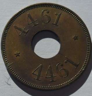 4461 HUT TAX TOKEN CONDITION AS PER IMAGE HERNS 758a