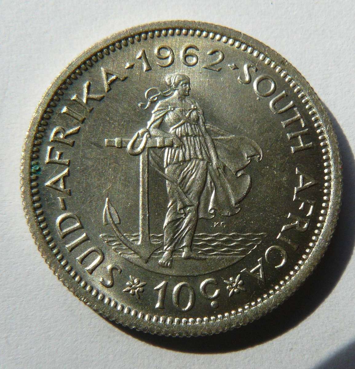 1962 10 CENT AS PER IMAGE