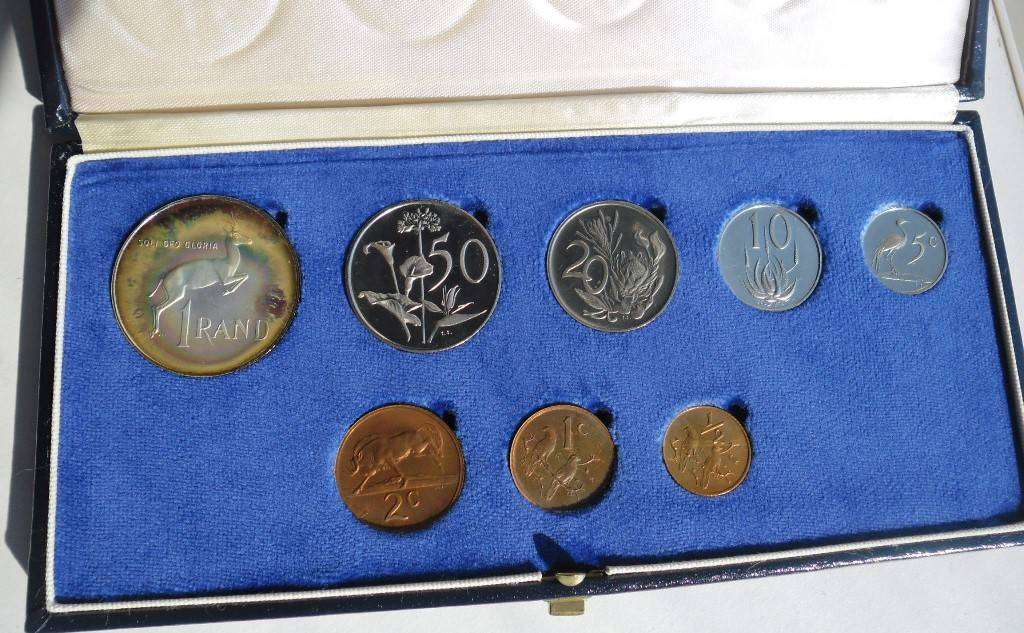 1978 SHORT PROOF SET IN SAM BOX SILVER RAND SHOWING TONING