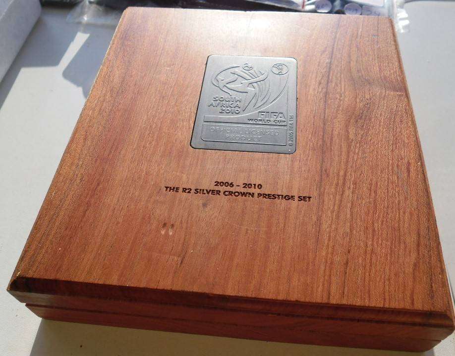 FIFA 2006 - 2010 SILVER CROWN SET EACH COIN 33.626g  .925 SILVER BID FOR SET