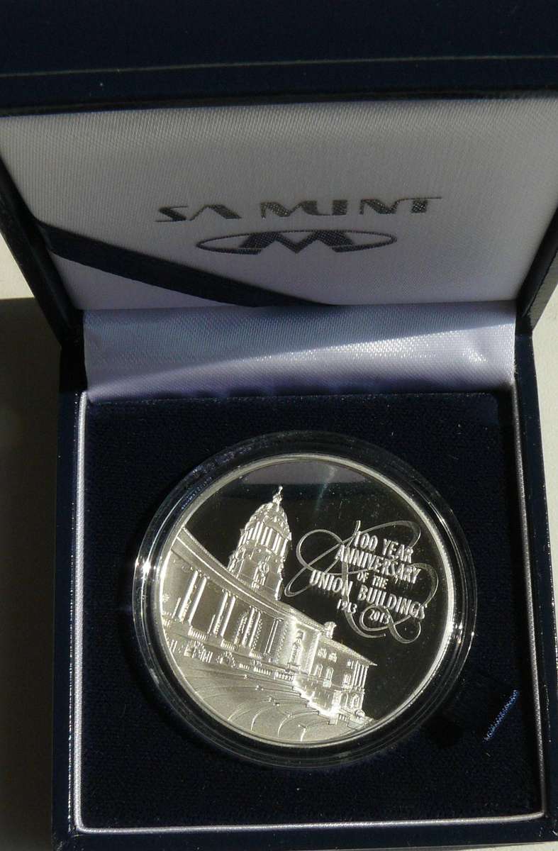 2013 PROOF SILVER R2 100 YEARS OF THE UNION BUILDING NO CERT.