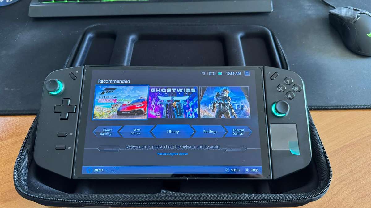 Lenovo Legion Go 8.8" 144Hz WQXGA Handheld Touchscreen Gaming Console, AMD Ryzen Z1 Extreme