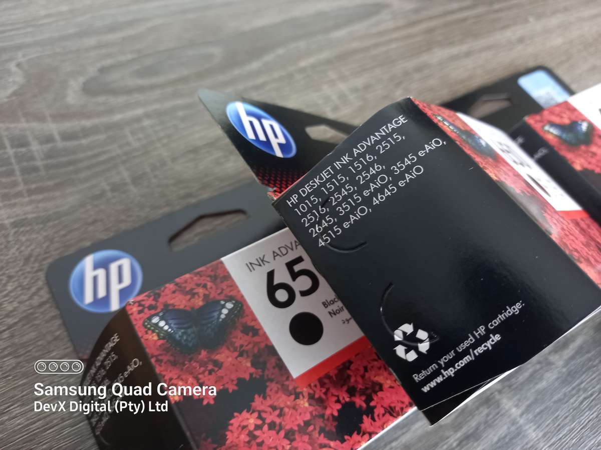 Brand New - Genuine HP 650 Black Ink - For Compatible Ink Advantage Printer - Last 4 Units In Stock