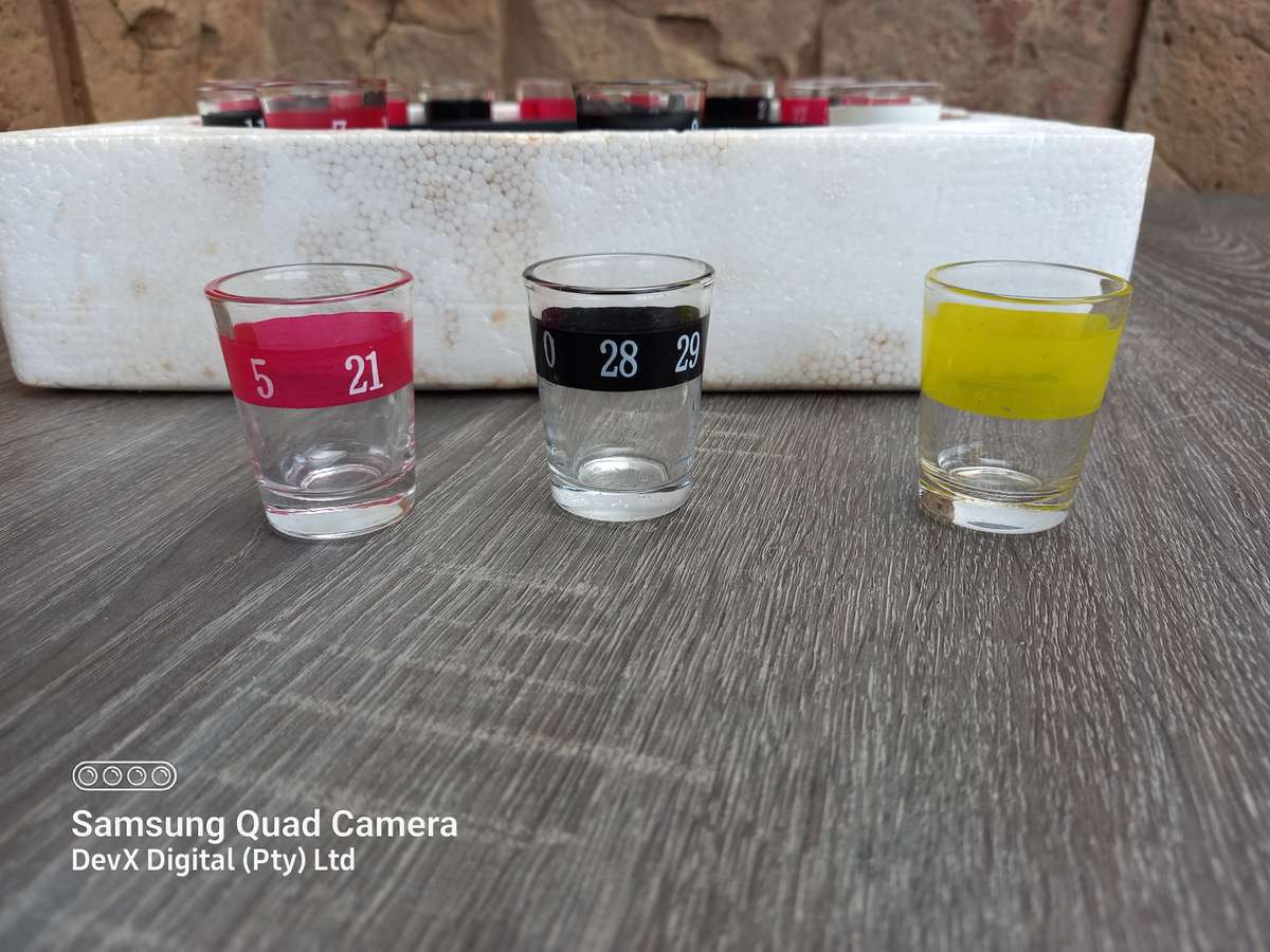 Roulette Drinking Game with 16 Shot Glasses - Complete Set in Box - Spins Smoothly - Perfect Gift